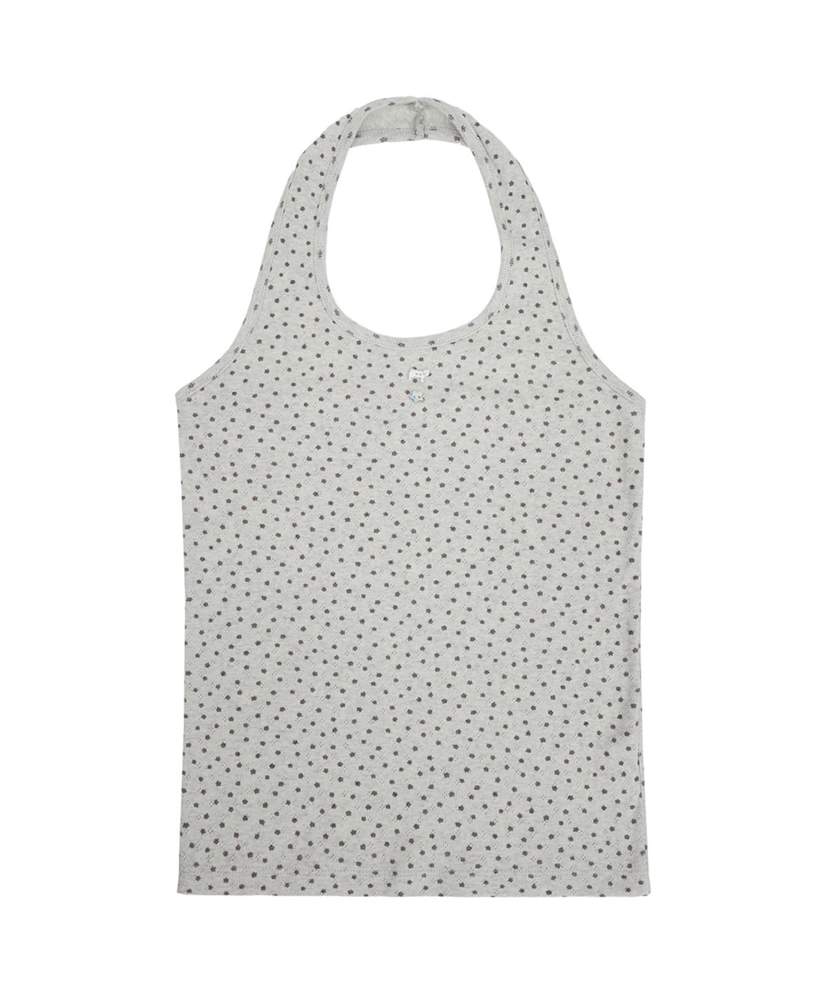 시월107(SIWEOL107) KAWAII Halter Sleeveless (Oatmeal)