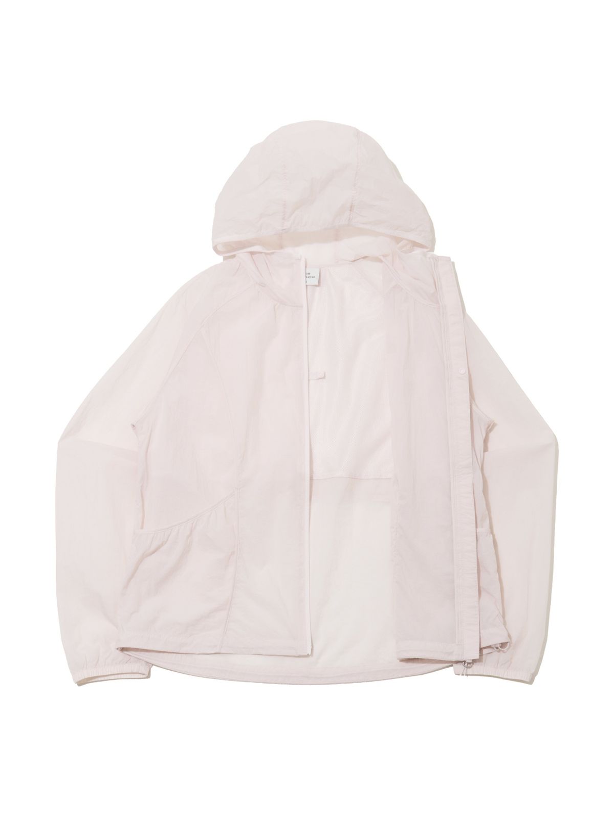 아이더(EIDER) SHEER (시어) 여성 경량 후디 자켓_ICE PINK