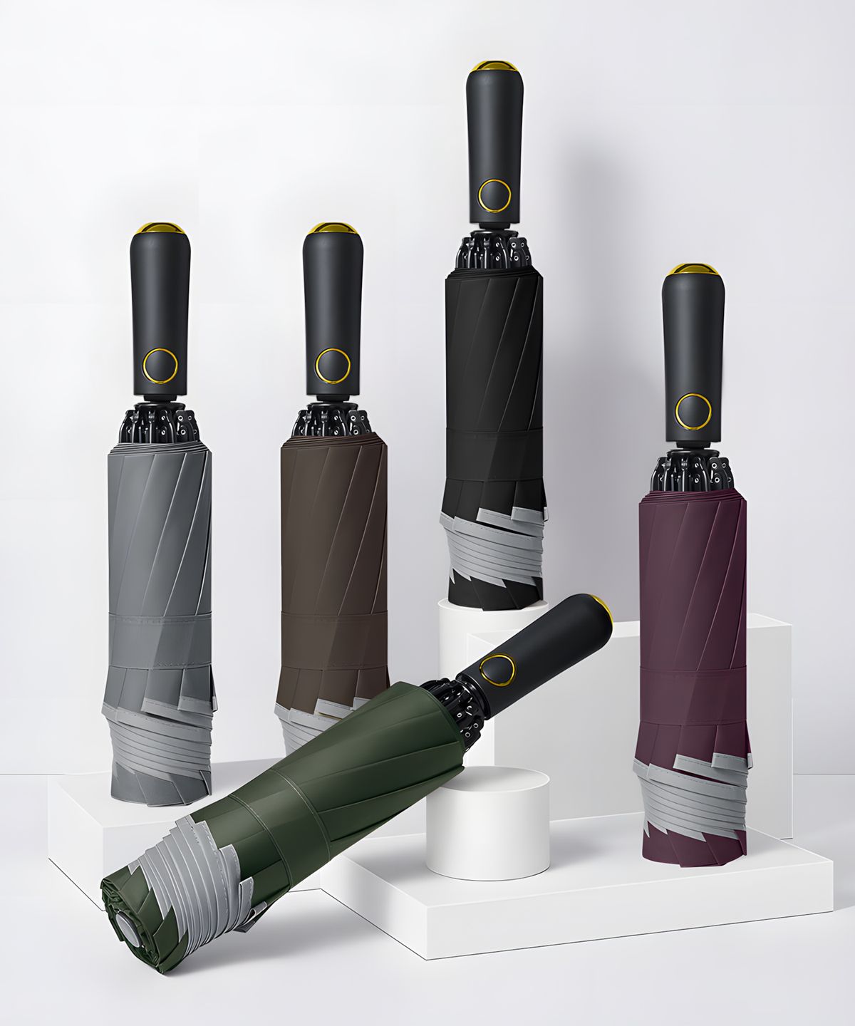 마이브렐라(MYBRELLA) MX4 10K 더블립 3단 자동 거꾸로 우산