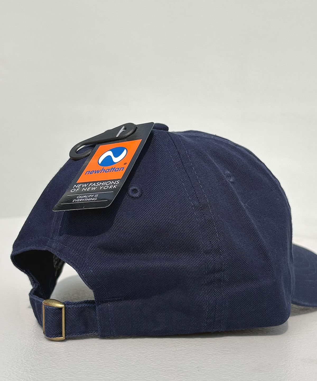 뉴해튼(NEWHATTAN) 워싱 5패널 볼캡 (navy)