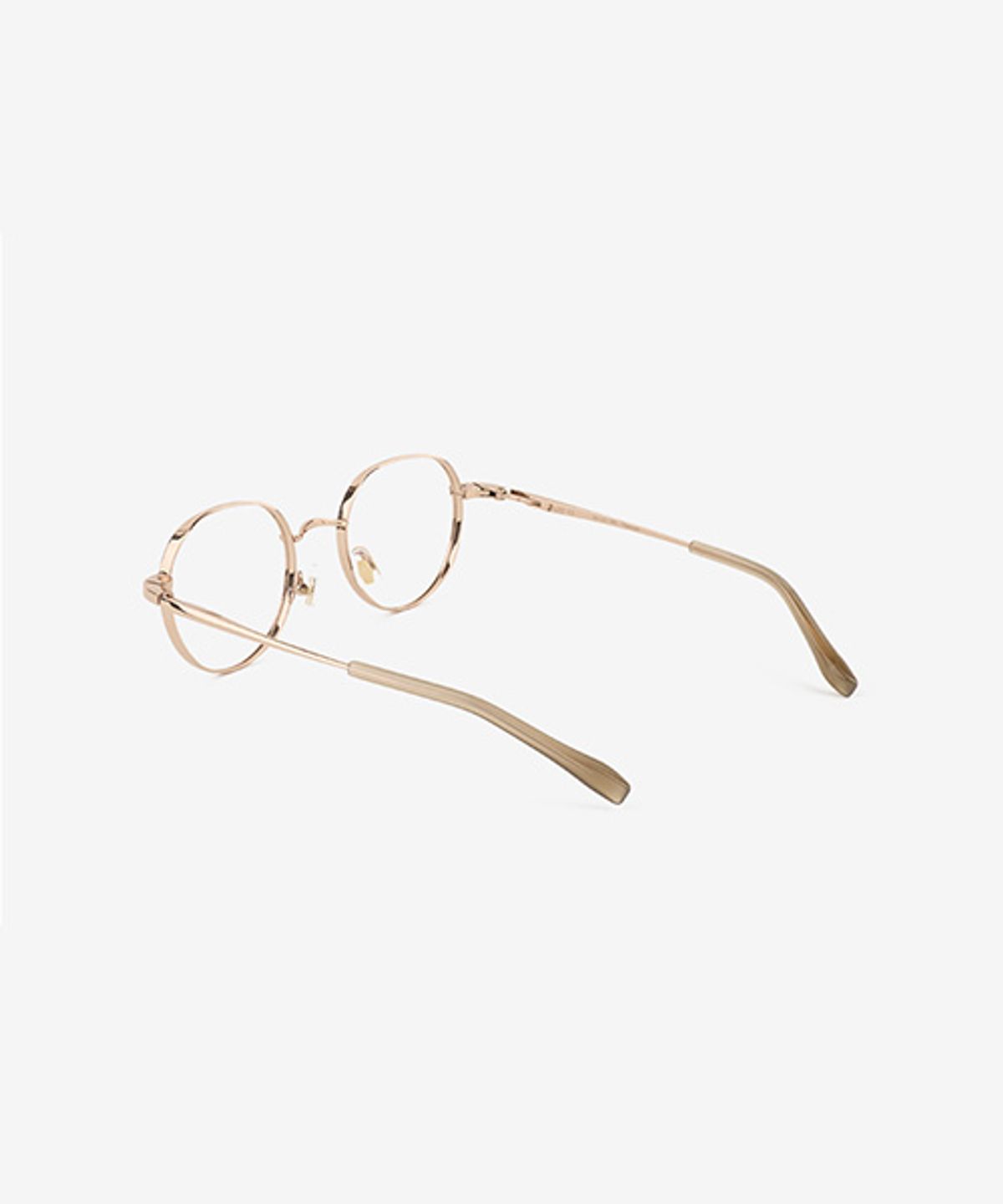 테츠오 아이웨어(TETSUO EYEWEAR) YUTO(유토) 안경테 C3 ROSEGOLD