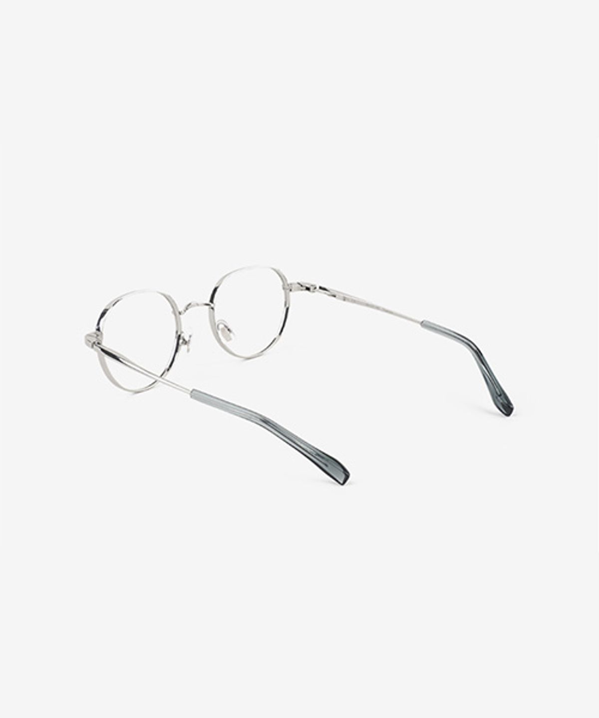 테츠오 아이웨어(TETSUO EYEWEAR) YUTO(유토) 안경테 C4 SHINYSILVER