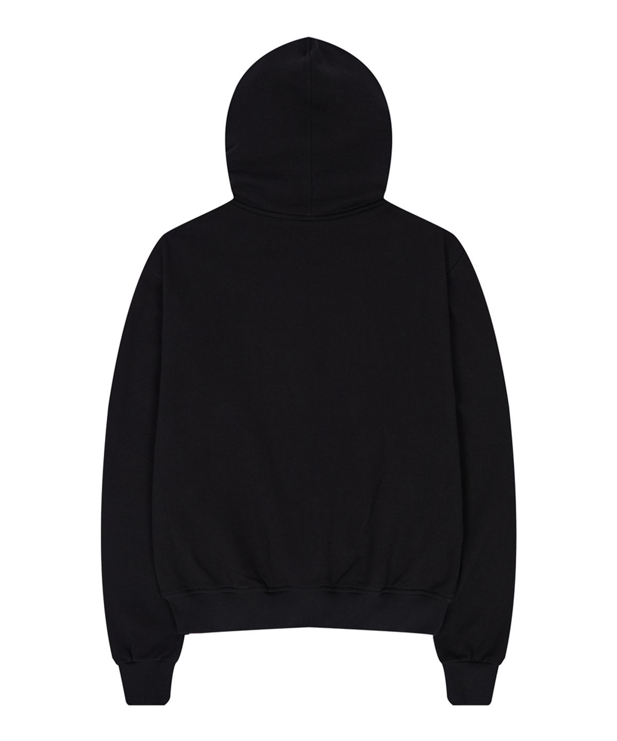 러브이즈트루(LUVISTRUE) GT OVER FIT UNBALANCE HOOD ZIP UP(BLACK)