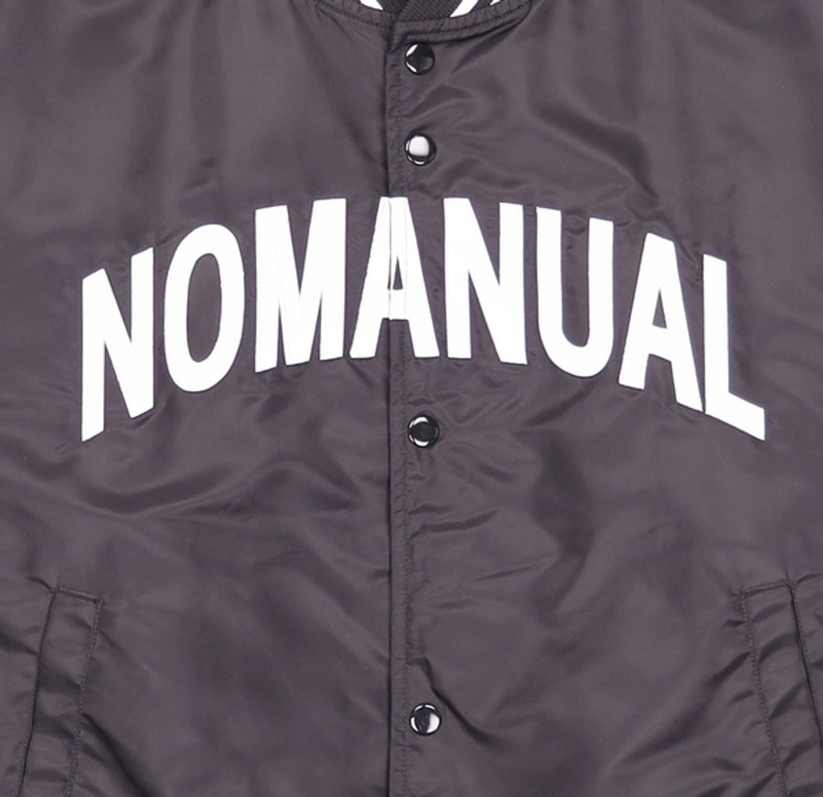 노매뉴얼(NOMANUAL) 스타디움 재킷 M