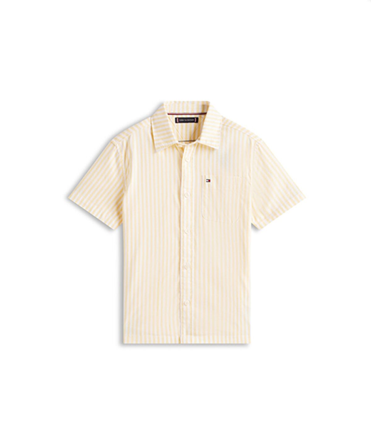 타미힐피거 키즈(TOMMY HILFIGER KIDS) 플렉스 이타카 스트라이프 셔츠