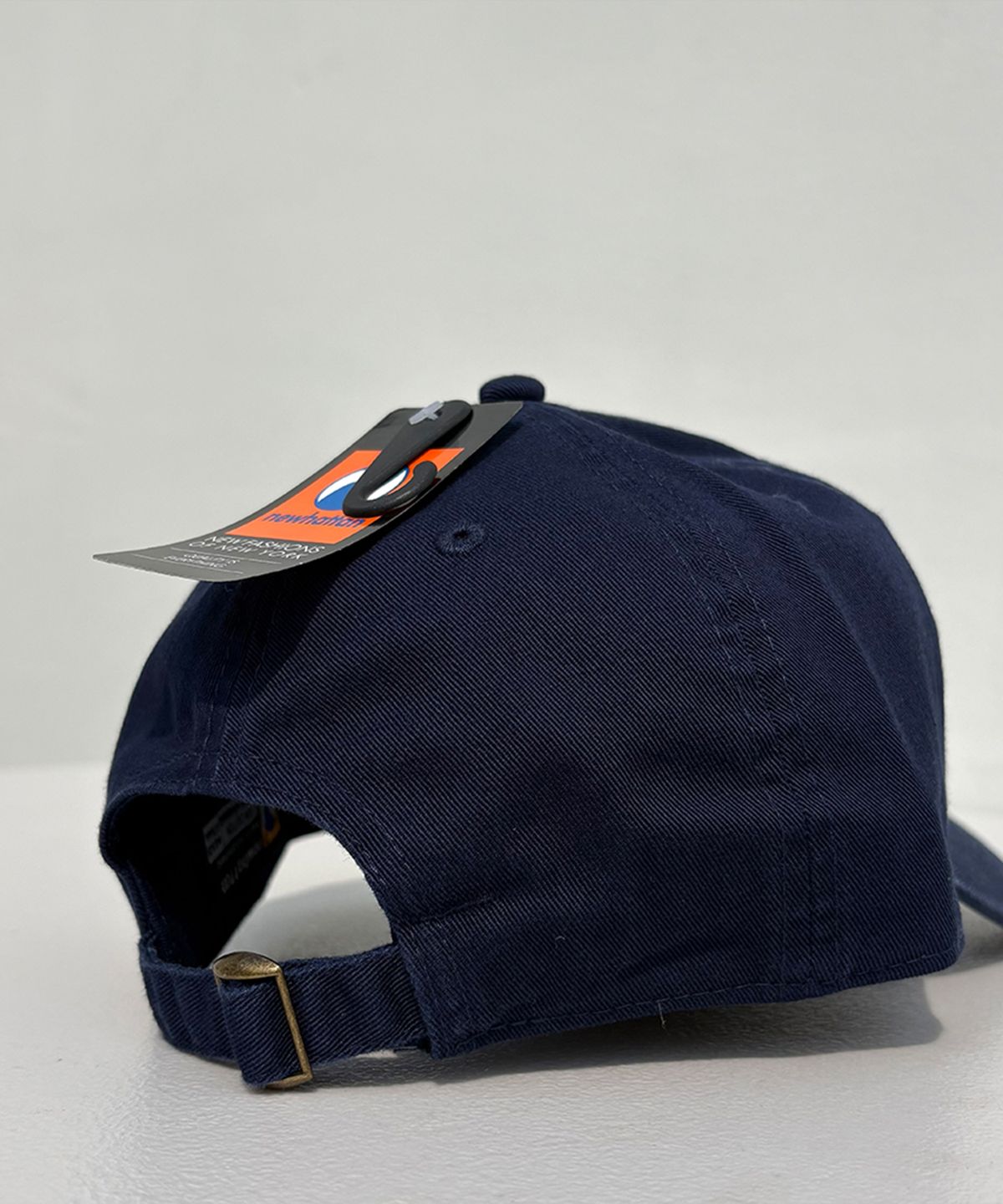 뉴해튼(NEWHATTAN) 워싱 볼캡  슬라이드 버클 (navy)