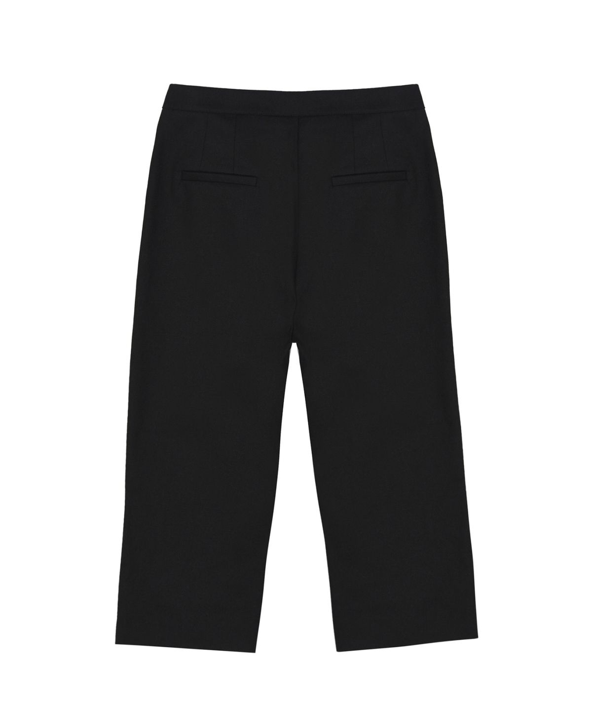 닉앤니콜(NICK&NICOLE) CAPRI SLIT PANTS_BLACK