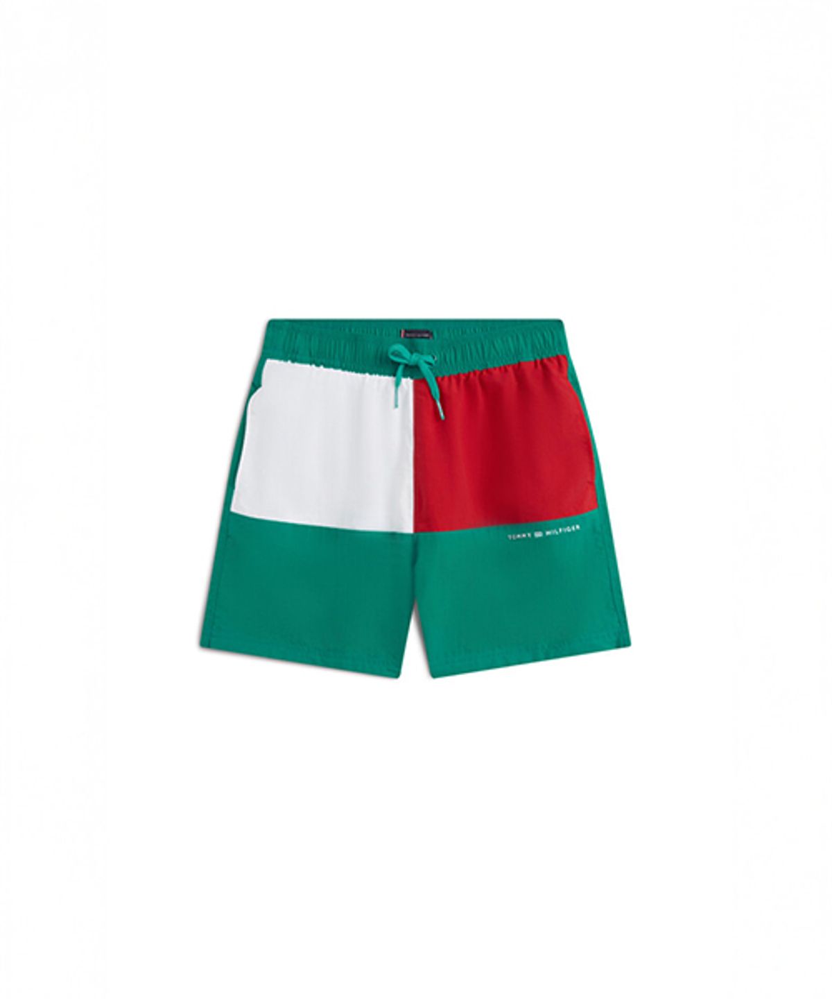 타미힐피거 키즈(TOMMY HILFIGER KIDS) 빅 플래그 컬러블럭 스윔웨어