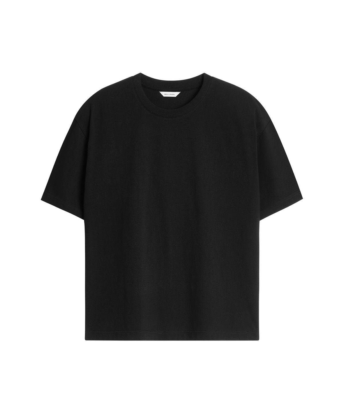 유니온스튜디오(UNIONSTUDIO) ( 2Pack ) 로그 라운드 크롭 반팔티 ( 3Color )