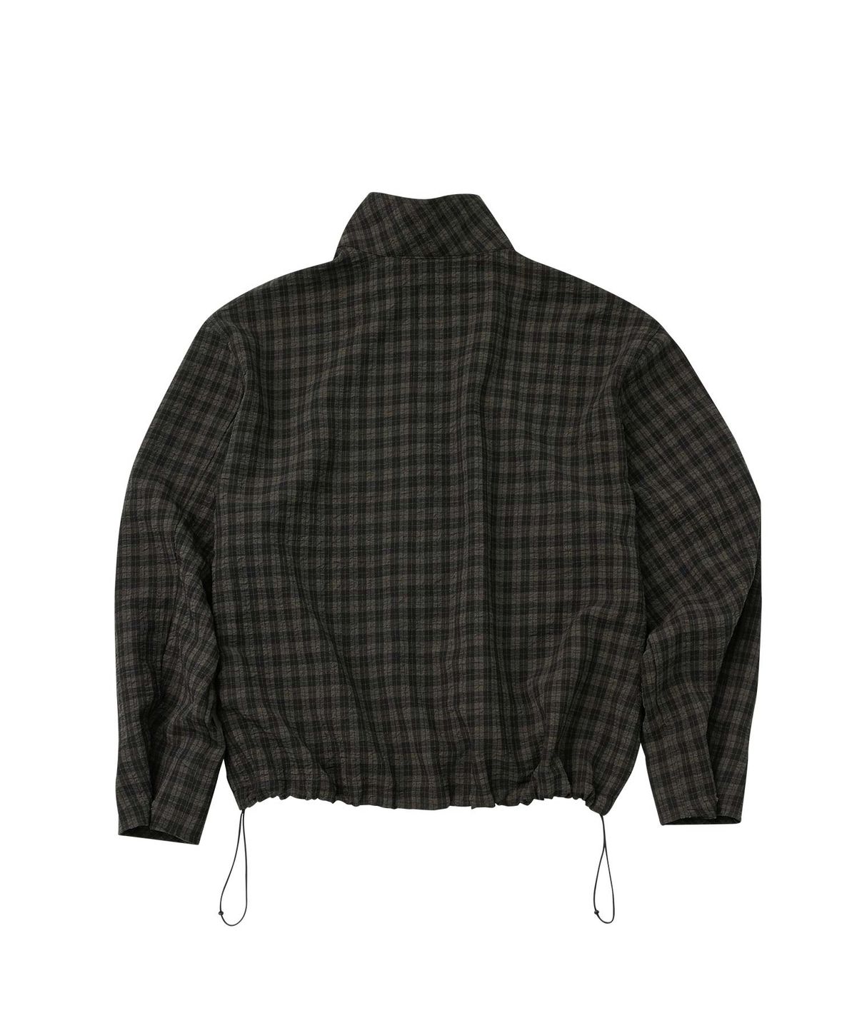더블유엠씨(WMC) 체크 셔켓 블루종_CHARCOAL GREY