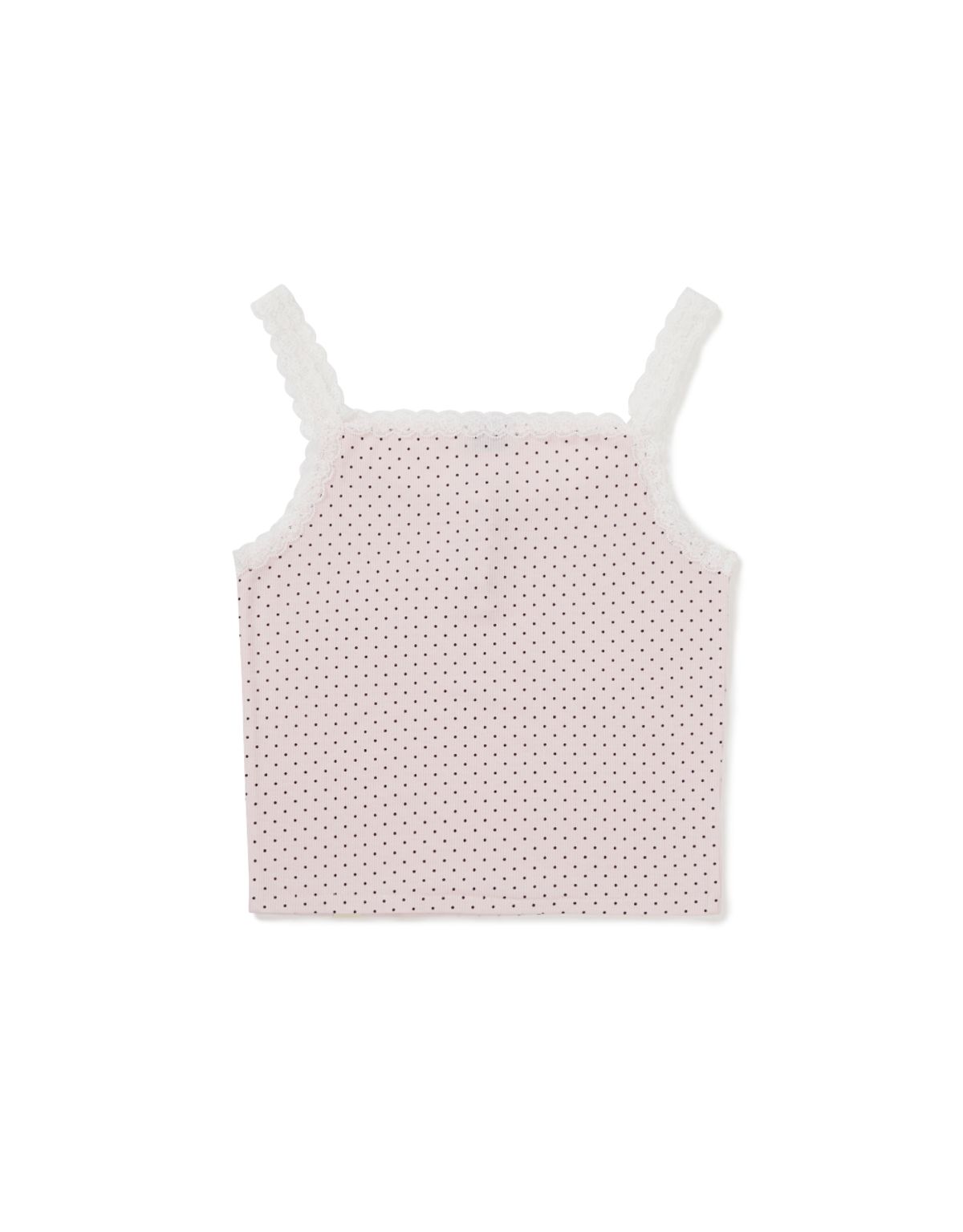 엠엠엘지(MMLG) MILK DOT LACE SLEEVELESS (LIGHT PINK)