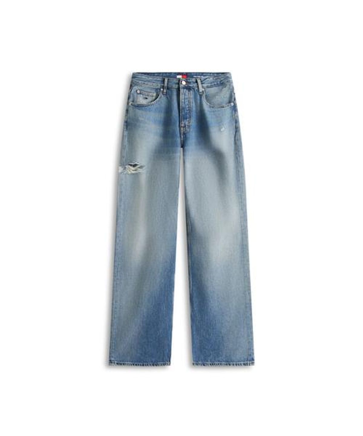 타미진스(TOMMY JEANS) 미아 릴렉스드 스트레이트 데님 팬츠