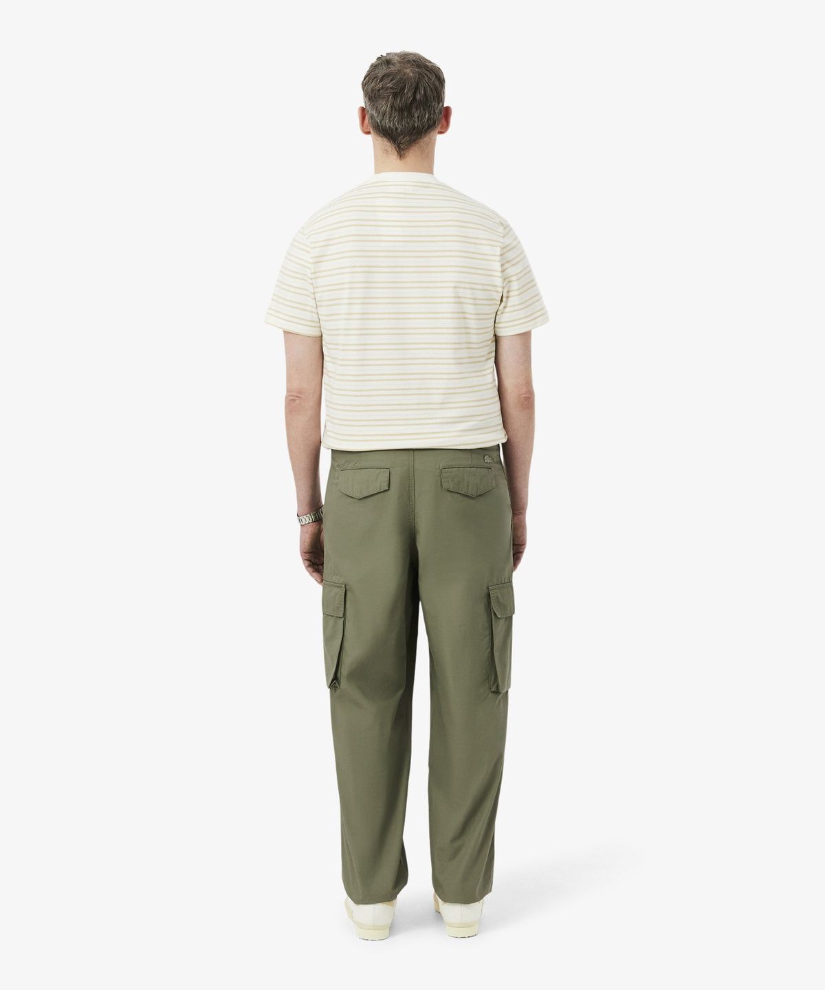 라코스테(LACOSTE) 남성 스트레이트 핏 카고 치노 HH6291-56G BMY
