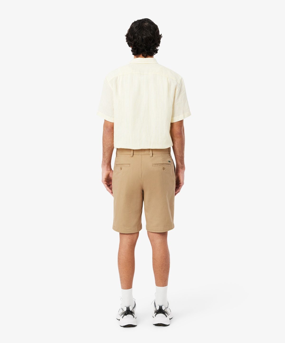 라코스테(LACOSTE) 남성 트윌 버뮤다 치노 FH2340-56G 02S