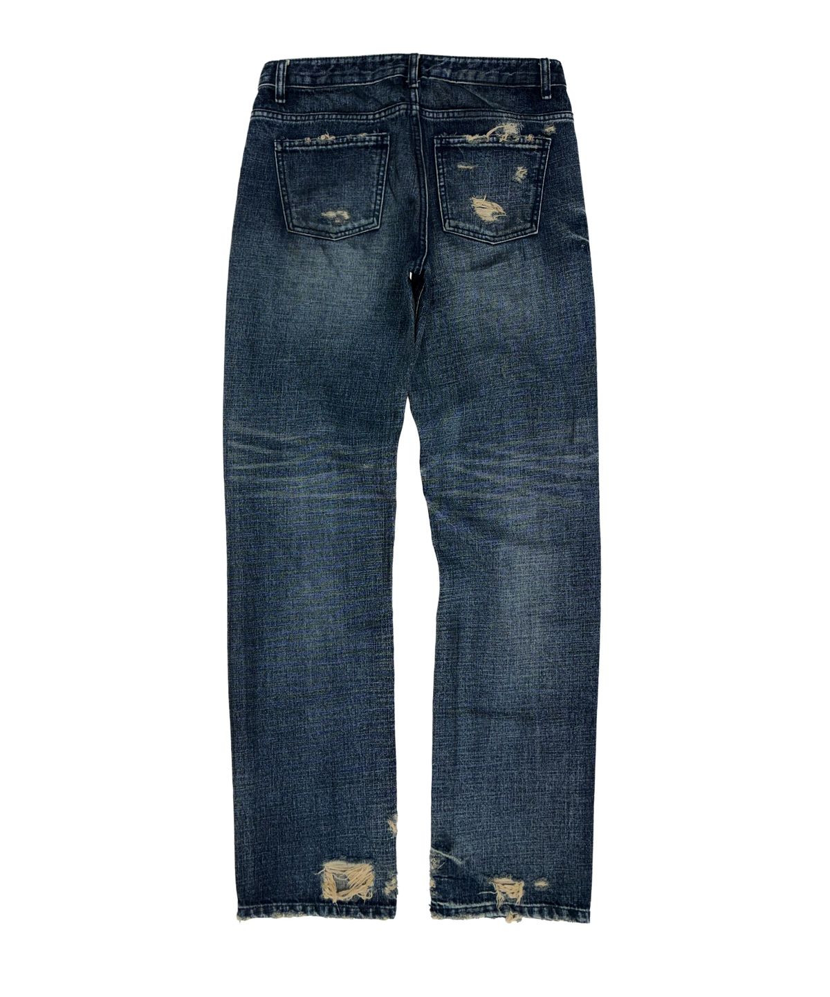 선데이오프클럽(SUNDAYOFFCLUB) Thrashed Straight Leg Jeans