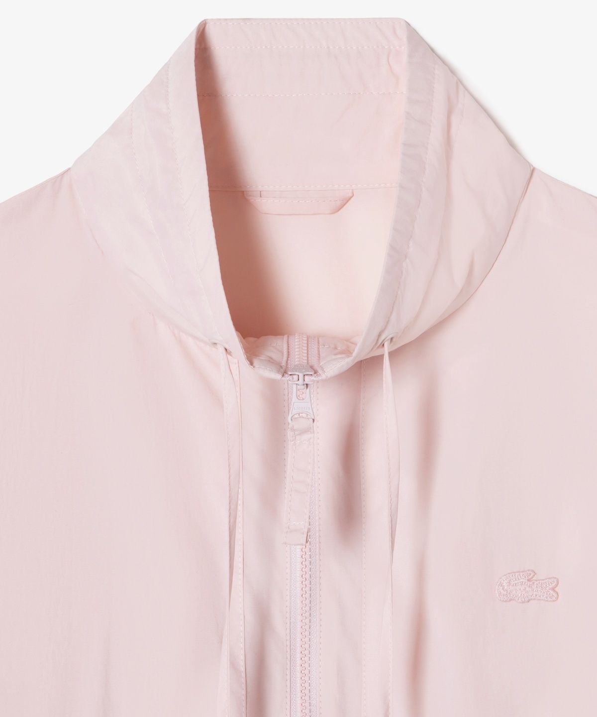 라코스테(LACOSTE) 여성 오픈워크 디테일 중기장 점퍼 BF715E-56G T03