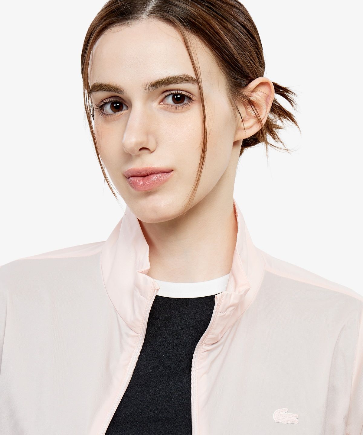 라코스테(LACOSTE) 여성 반팔 디자인물 점퍼 BF173E-56G ADY