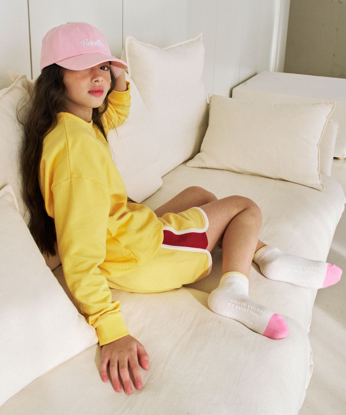 베네통키즈(BENETTONKIDS) 키즈 젤리팝 단목 3족 (2colors)