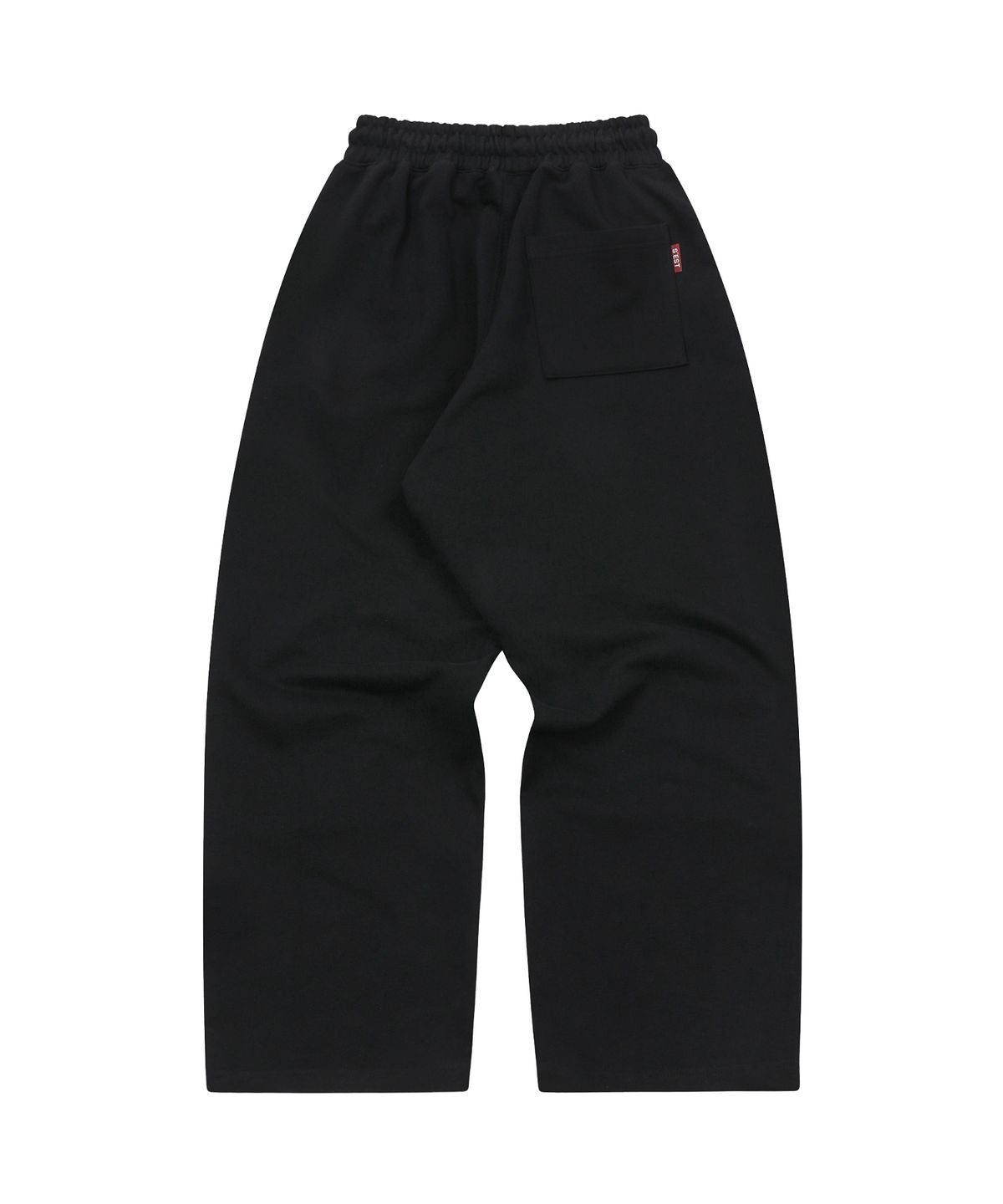 에스이에스티(S'EST) Quilt Carpenter Sweatpants Black