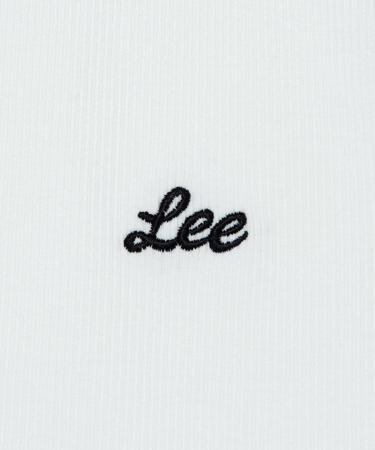리(LEE) 우먼 라운드넥 슬리브리스 화이트