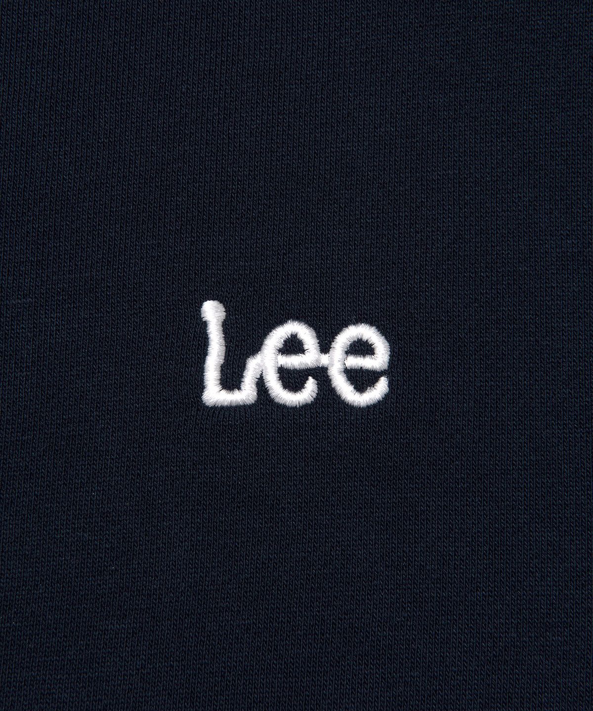 리(LEE) 스몰 트위치 로고 후드 집업 네이비
