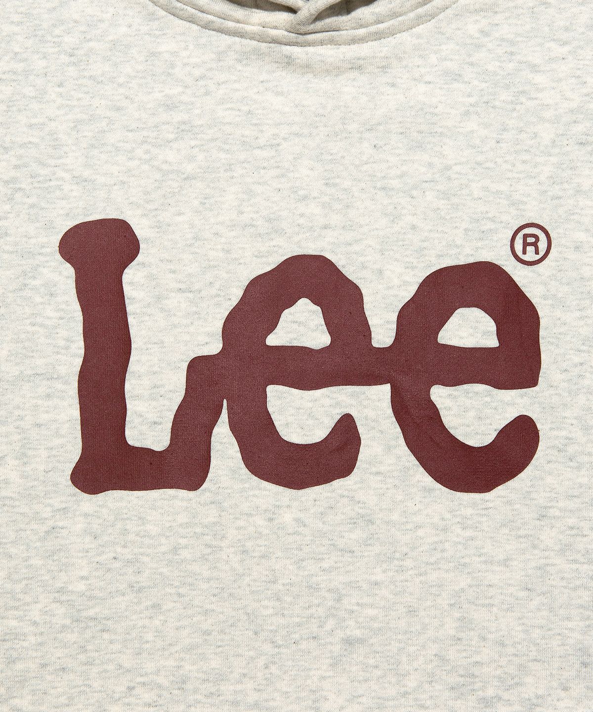 리(LEE) 빅 트위치 로고 후드 오트밀