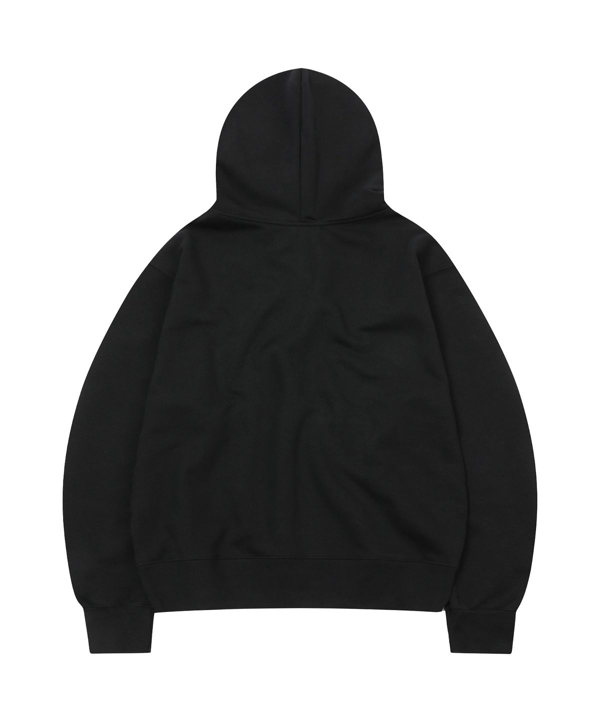 에스이에스티(S'EST) Star Applique hoodie Black