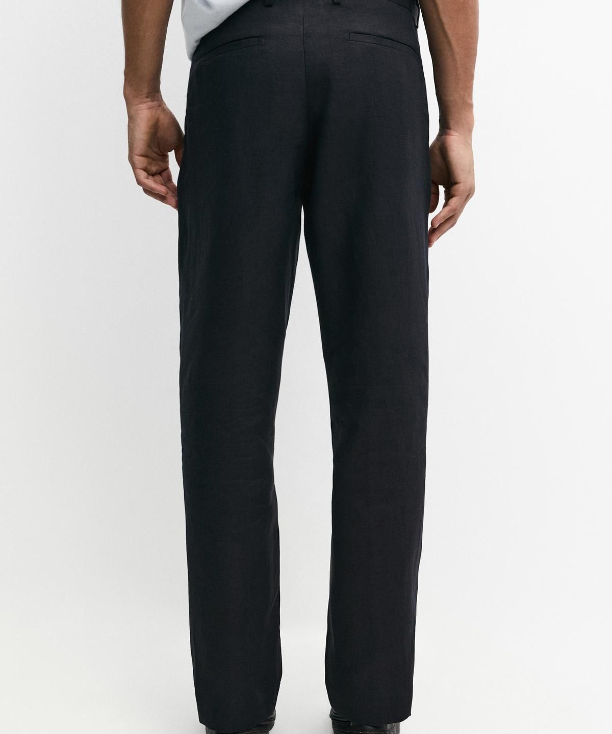 마시모두띠(MASSIMO DUTTI) 리넨 수트 팬츠