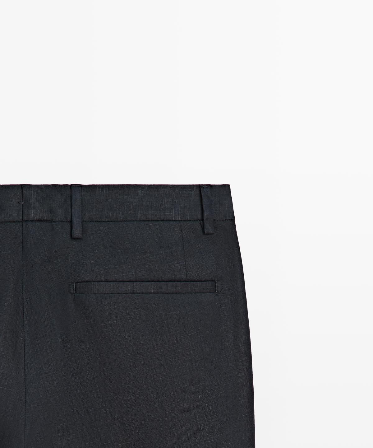 마시모두띠(MASSIMO DUTTI) 리넨 수트 팬츠