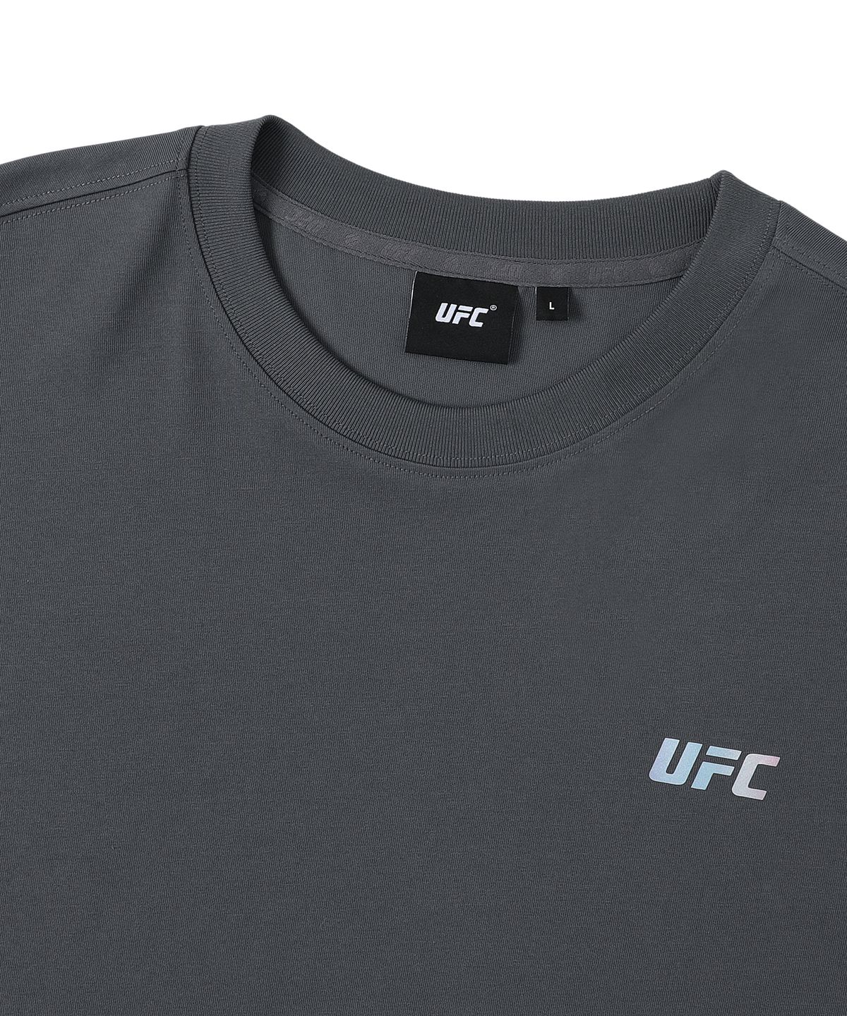 유에프씨 스포츠(UFC SPORT) UFC 챔피언 메가핏 반팔 티셔츠 차콜 U2SSX2114CH