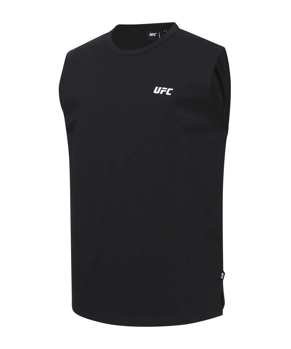 유에프씨 스포츠(UFC SPORT) UFC 에센셜+ 릴렉스핏 슬리브리스 블랙 U2SLX2103BK