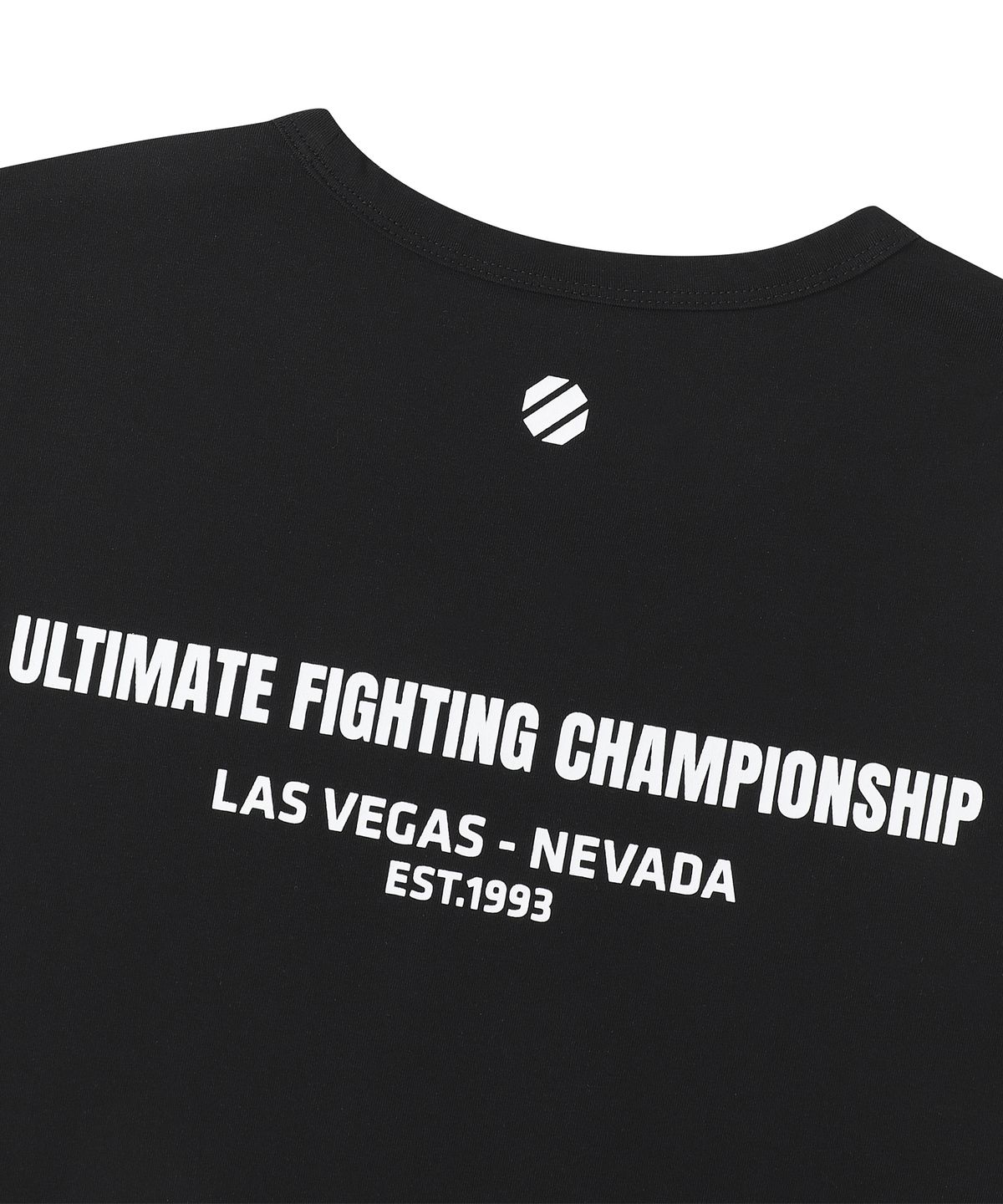 유에프씨 스포츠(UFC SPORT) UFC 에센셜+ 릴렉스핏 슬리브리스 블랙 U2SLX2103BK