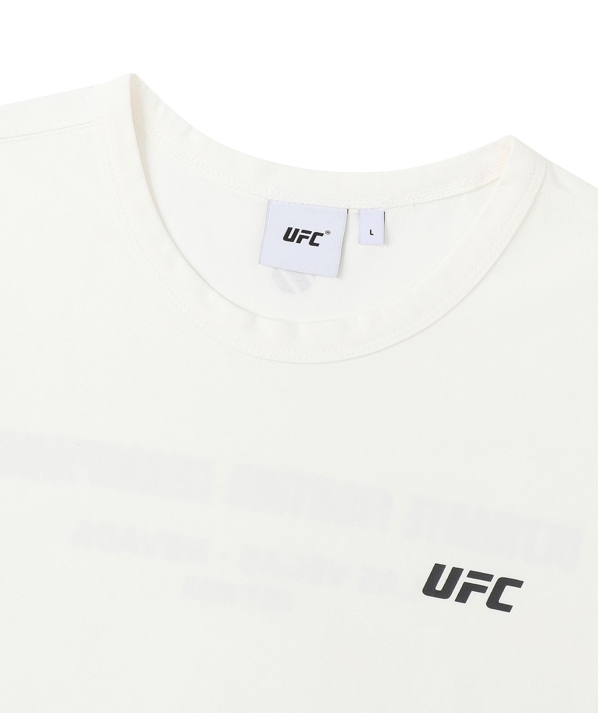 유에프씨 스포츠(UFC SPORT) UFC 에센셜+ 릴렉스핏 슬리브리스 화이트 U2SLX2103WH