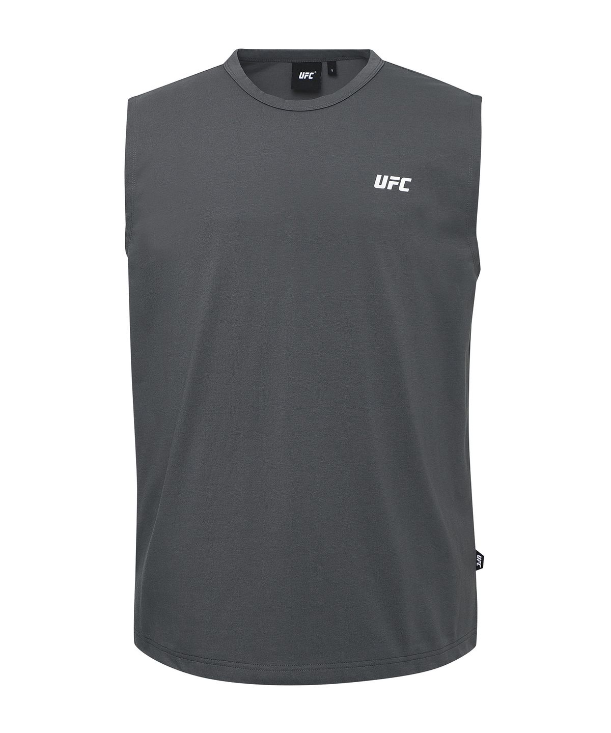 유에프씨 스포츠(UFC SPORT) UFC 에센셜+ 릴렉스핏 슬리브리스 차콜 U2SLX2103CH