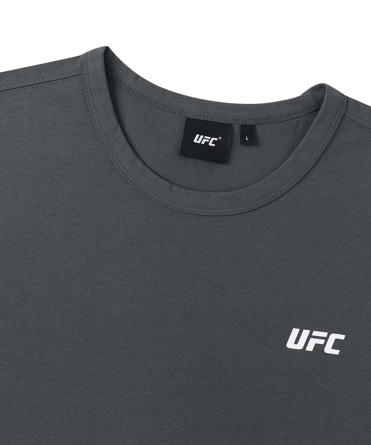 유에프씨 스포츠(UFC SPORT) UFC 에센셜+ 릴렉스핏 슬리브리스 차콜 U2SLX2103CH