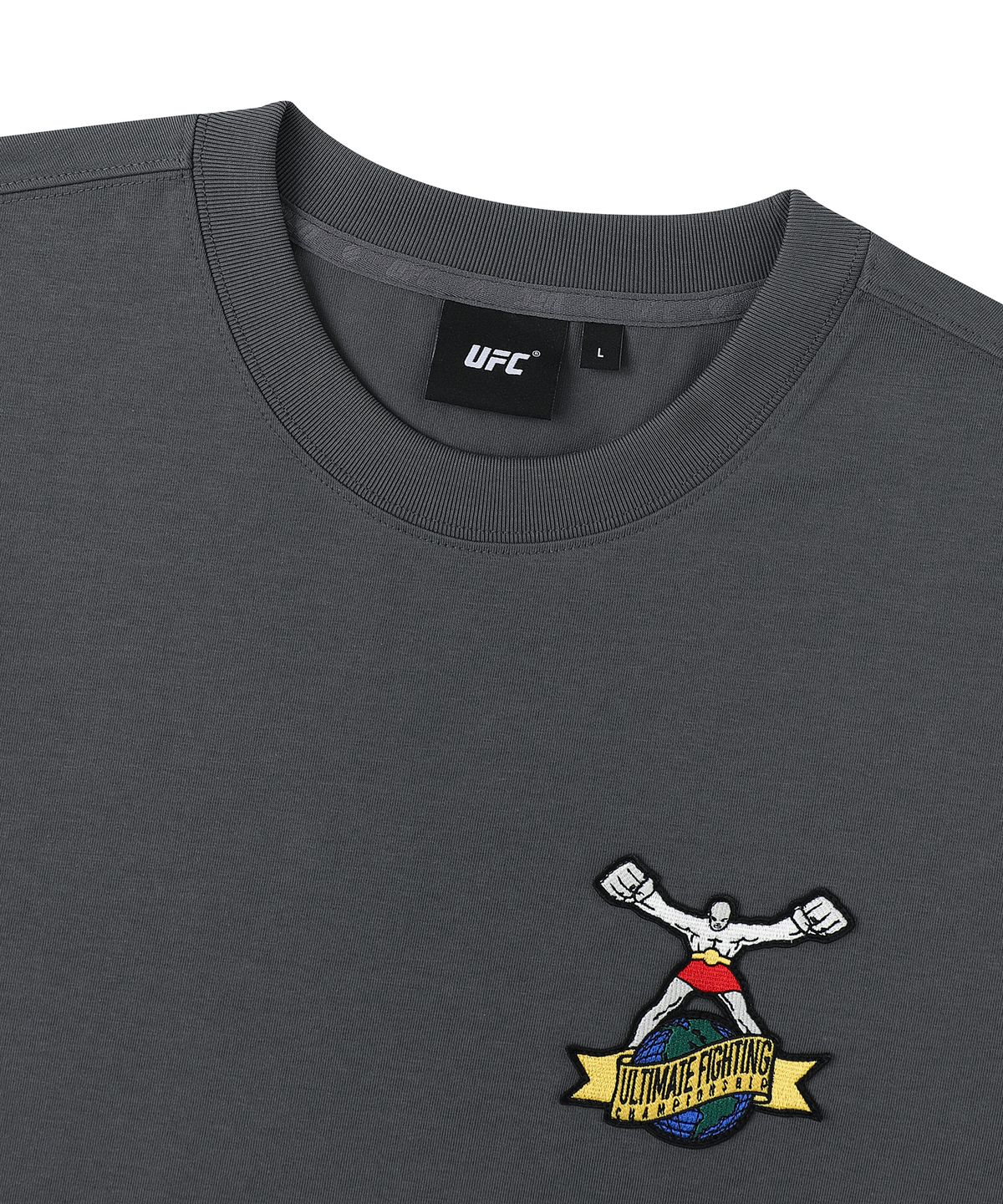 유에프씨 스포츠(UFC SPORT) UFC 울티맨 릴렉스핏 슬리브리스 차콜 U2SLX2102CH