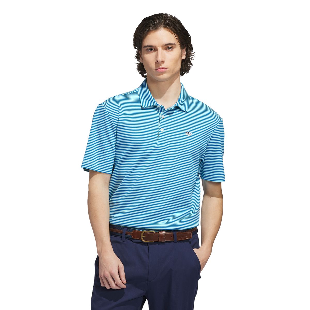 아디다스 골프(ADIDAS GOLF) 오리지널스 스트라이프 피케 폴로 KB8625
