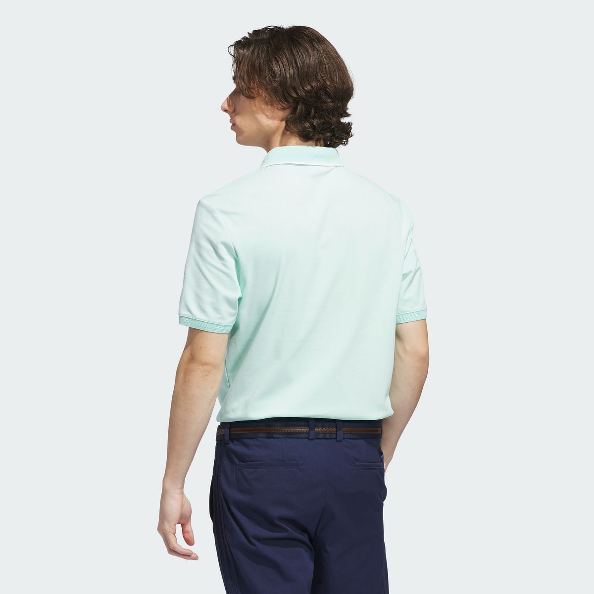 아디다스 골프(ADIDAS GOLF) 오리지널스 트위스트니트 트레포일 폴로 셔츠 KB8615