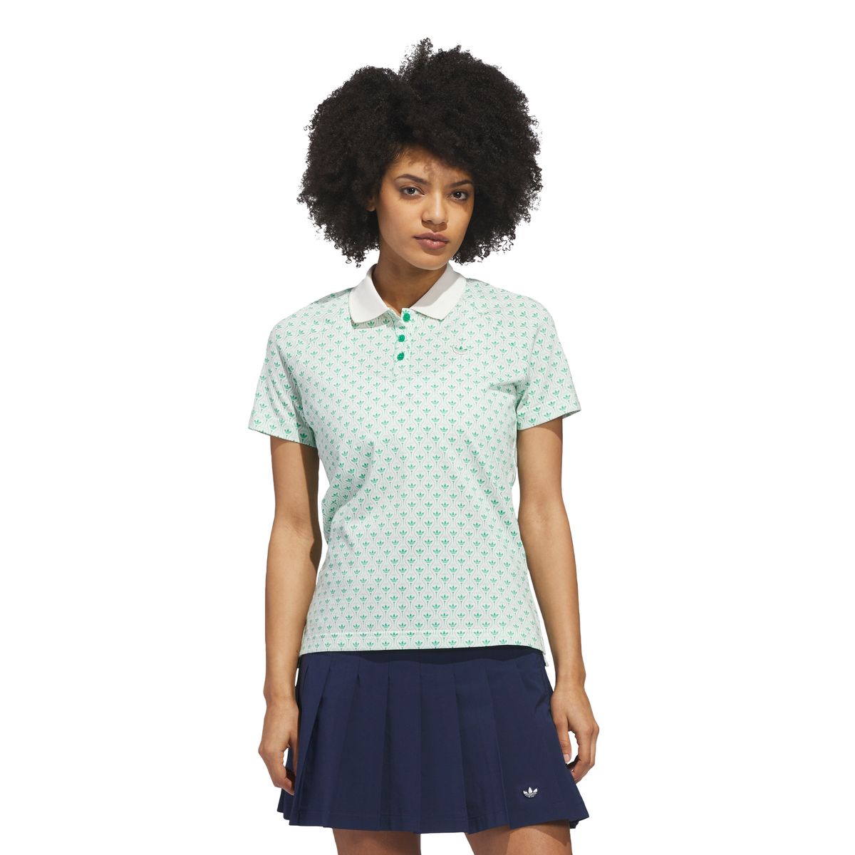 아디다스 골프(ADIDAS GOLF) Originals All Over Trefoil 폴로 셔츠 KQ9700