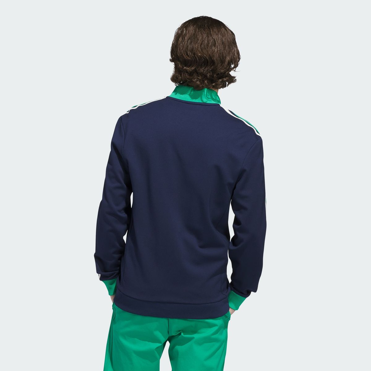 아디다스 골프(ADIDAS GOLF) 오리지널스 3S 쿼터집 스웨트셔츠 KB8627