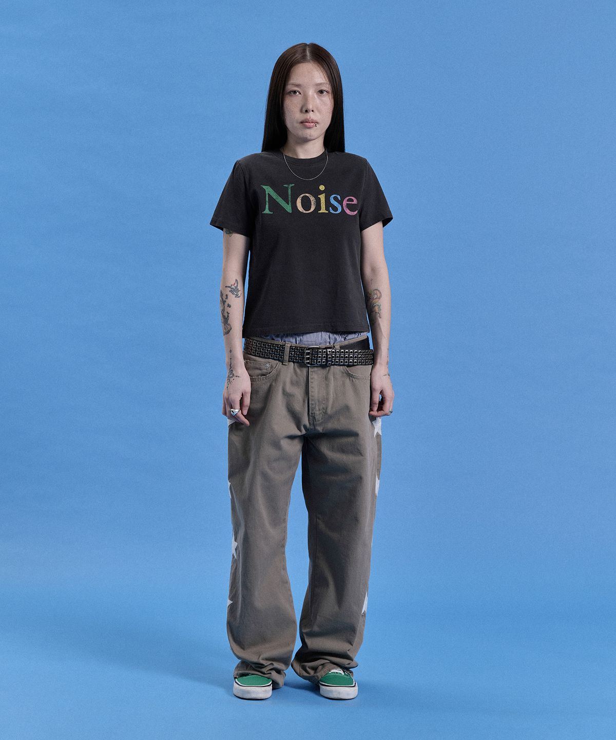 카이소(KYSO) 스타 치노 빈티지 카키