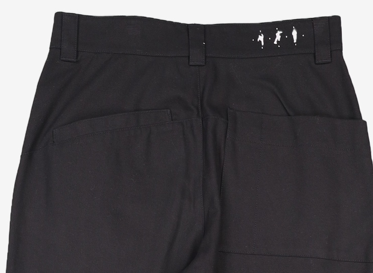 프리커(FREKER) CONTRAST SLIT 3P PANTS_FKPNW23412BKX S