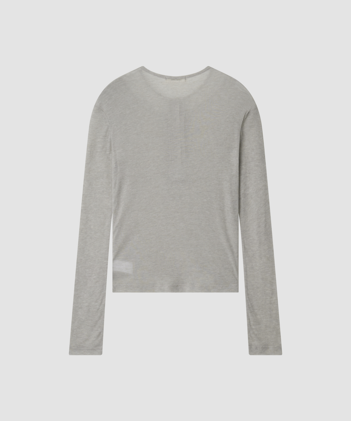 더 릴(THE LILLE) Layered Long Sleeve T_Light gray