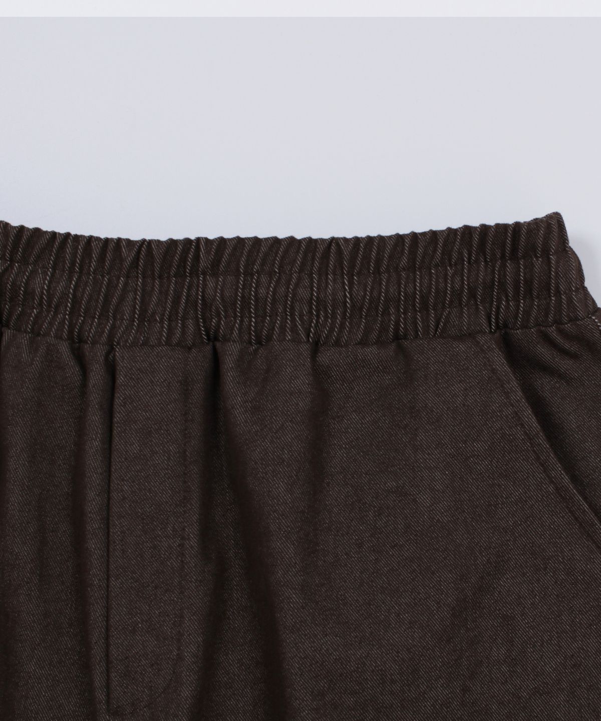 카멜워크(CAMEL WORK) 데님 버뮤다 카고 팬츠(브라운)