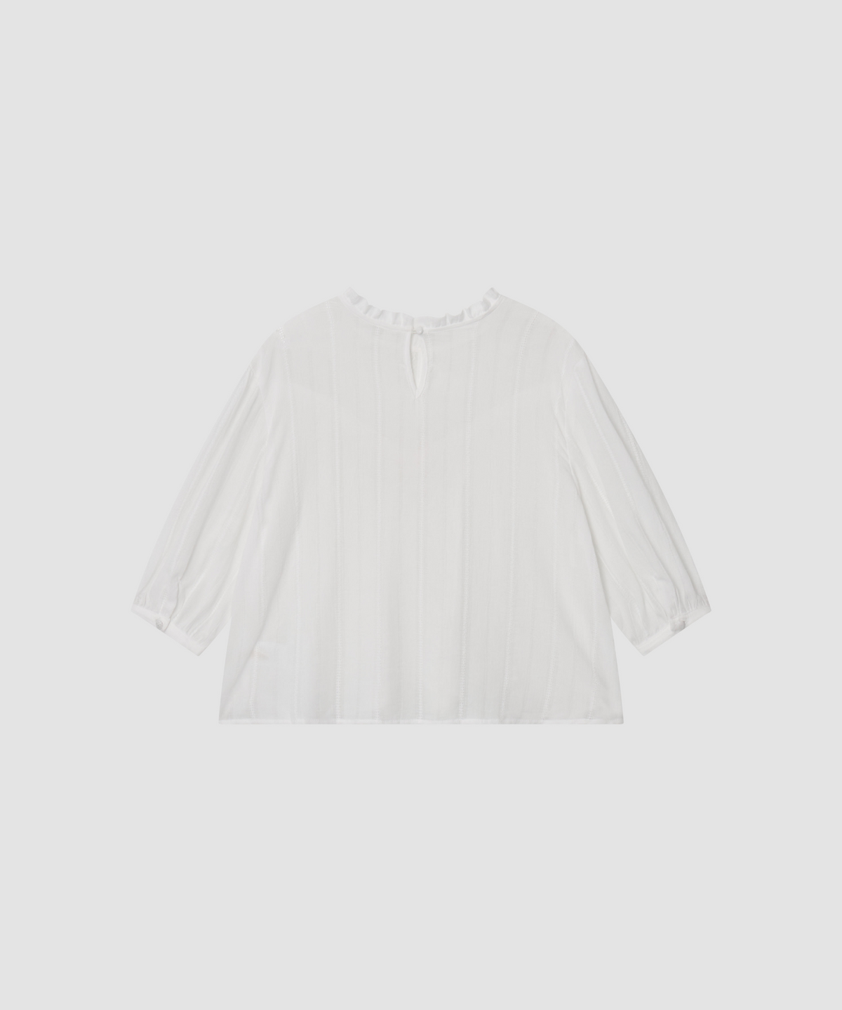 더 릴(THE LILLE) Veil Half Blouse_Ivory
