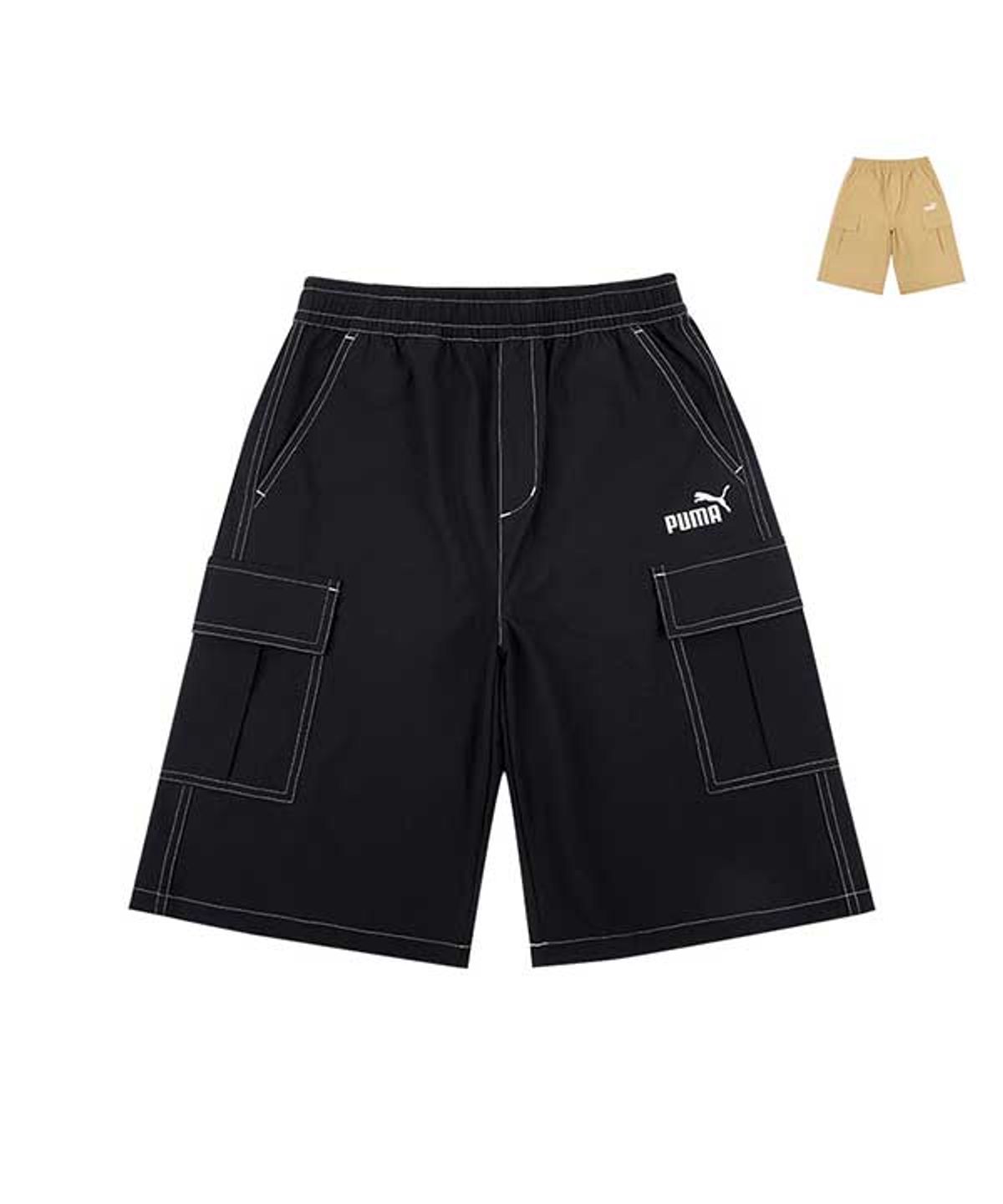 푸마 키즈(PUMA KIDS) 메모리아 카고 버뮤다 팬츠_PK62PW302