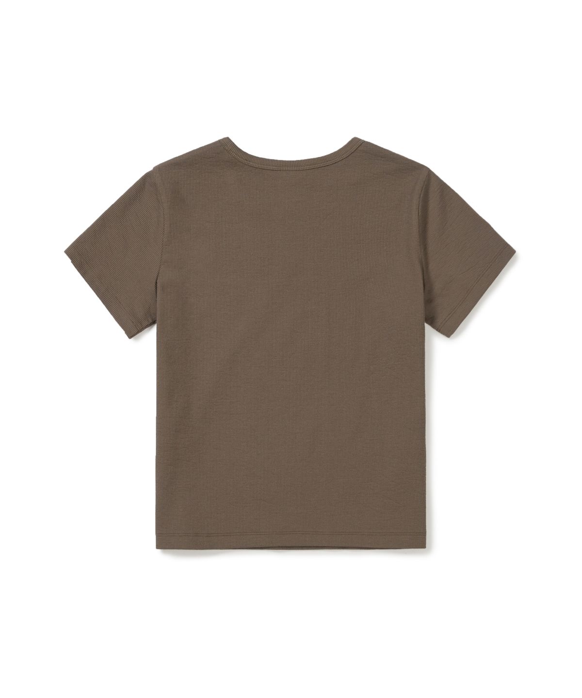 스노우피크 어패럴(SNOWPEAK APPAREL) 골지 여성 반팔 티셔츠 (S26MWFTS39) Brown