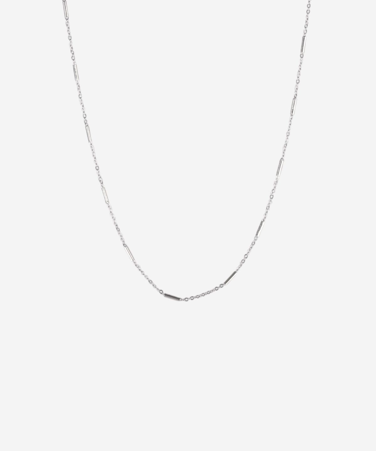 실버태그(SILVERTAG) STN-26SS11 리니어 링크 레이어드 목걸이