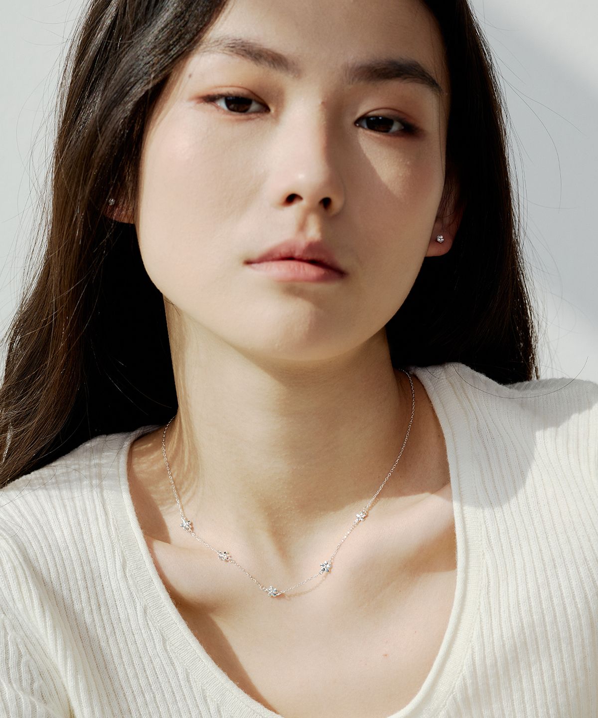 실버태그(SILVERTAG) SIN-26SS1 925 실버 데이지 미뉴에트 목걸이