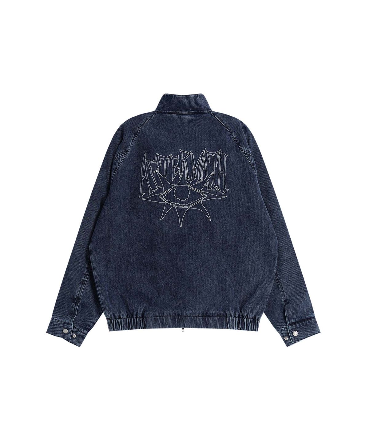 애프터매스(AFTERMATH) HARRINGTION JACKET INDIGO